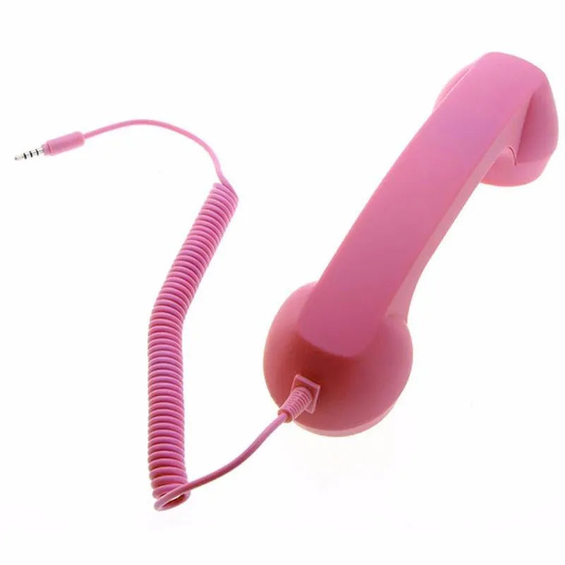 3.5mm Retro Phone Handset for iPhone/iPad/Samsung/PC – Portable Classic Telephone Receiver - Hiccupzz