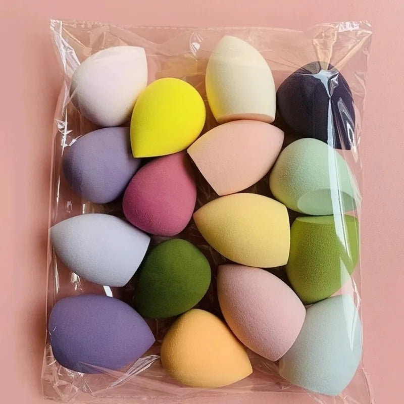 Gourd Cosmetic Sponge Wet and Dry Smear-Proof Makeup Sponge Puff Beauty Tool Super Soft Professional Makeup Tool for Women Girls - Hiccupzz