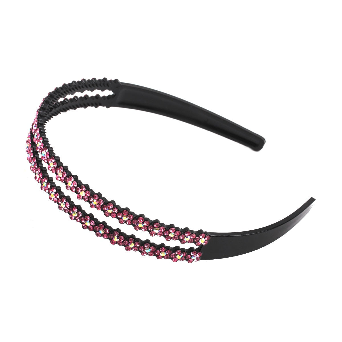 Fashion Pearl Non-Slip Rhinestone Hairbands - Hiccupzz
