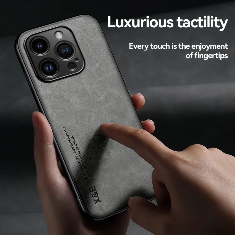 Case For iPhone 15 14 13 12 11 Pro Max Plus 12 13 Mini 8 7 SE X XS XR Luxury Protective Cover Car Holder Phone Coque Fundas - Hiccupzz