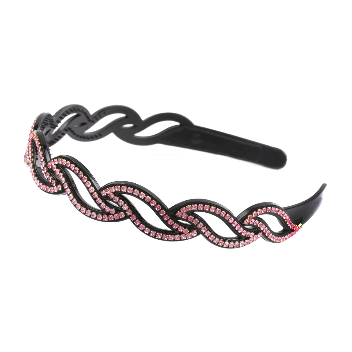Fashion Pearl Non-Slip Rhinestone Hairbands - Hiccupzz