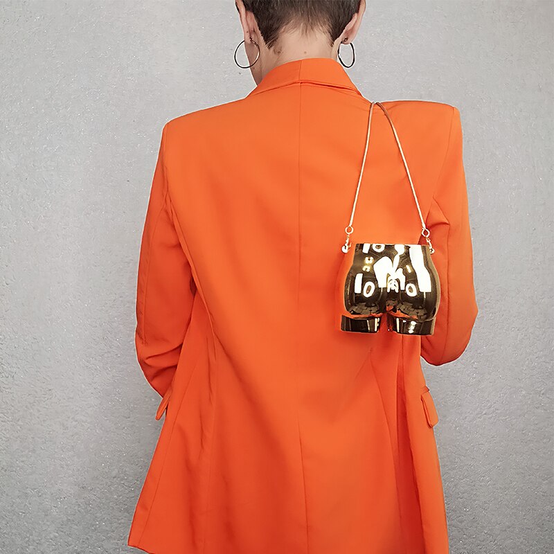 Fun Hip Shape Box Chain Purses and Handbags for Women - Hiccupzz