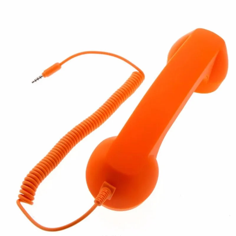 3.5mm Retro Phone Handset for iPhone/iPad/Samsung/PC – Portable Classic Telephone Receiver - Hiccupzz