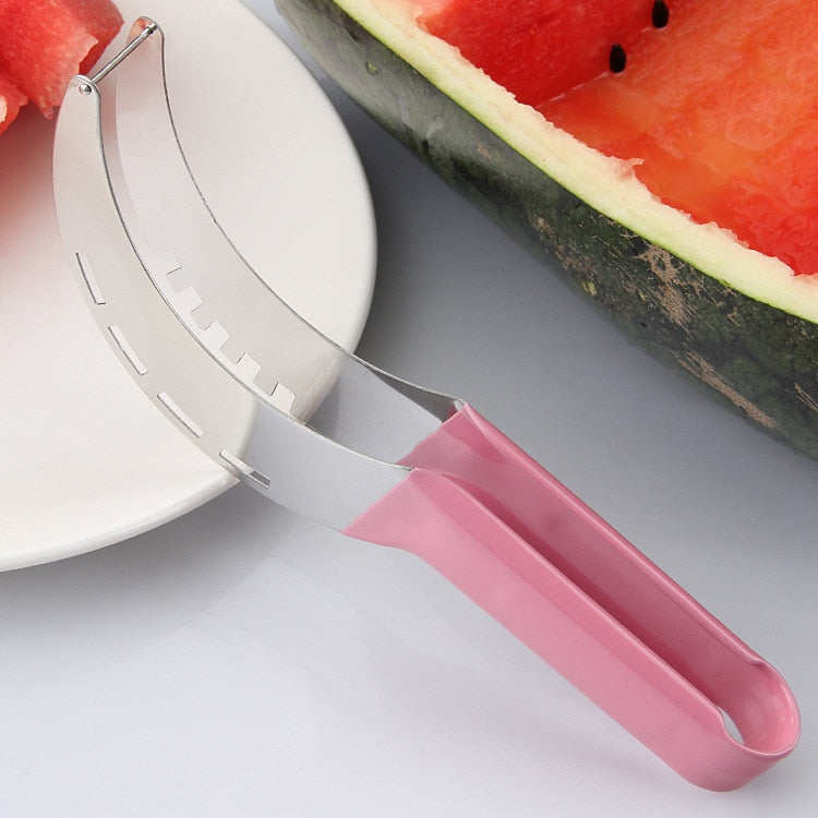 Stainless Steel  Watermelon Slicer Cutter - Hiccupzz