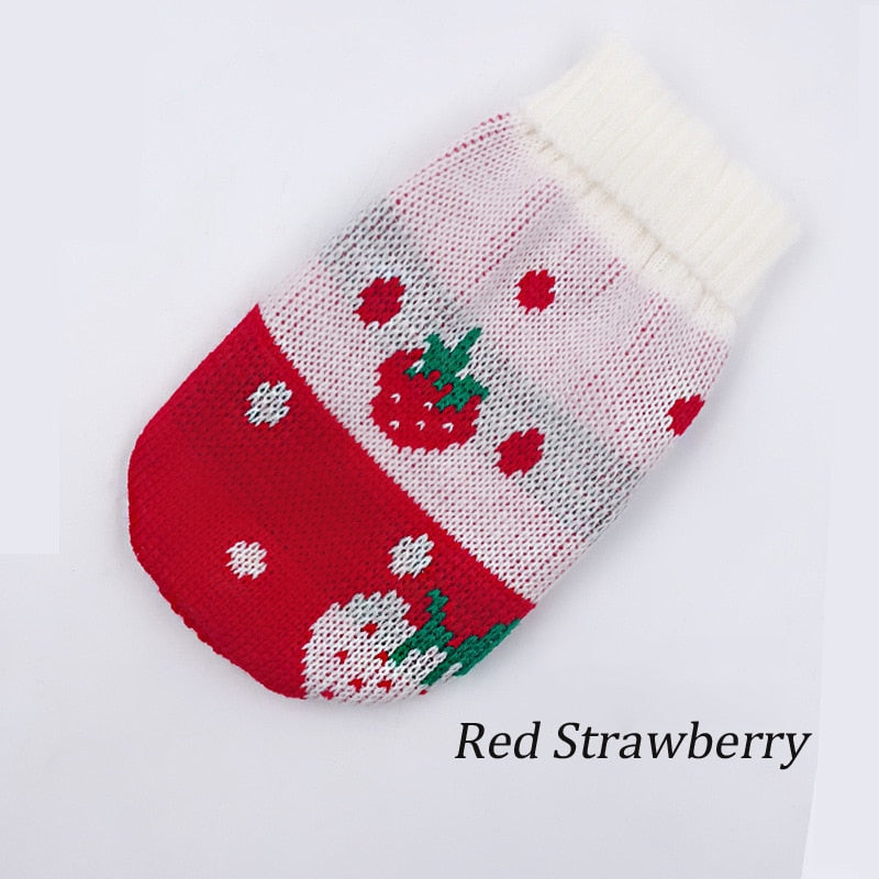Warm Dog Clothes for Small Dog Coats Jacket Winter Clothes for Dogs Cats Clothing Chihuahua Cartoon Pet Sweater Costume Apparels - Hiccupzz