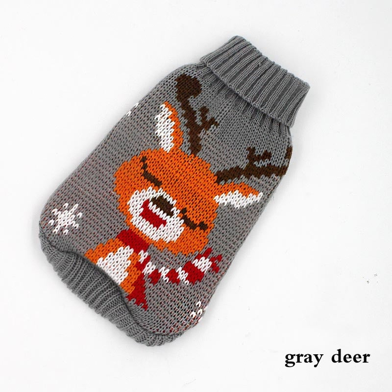 Warm Dog Clothes for Small Dog Coats Jacket Winter Clothes for Dogs Cats Clothing Chihuahua Cartoon Pet Sweater Costume Apparels - Hiccupzz