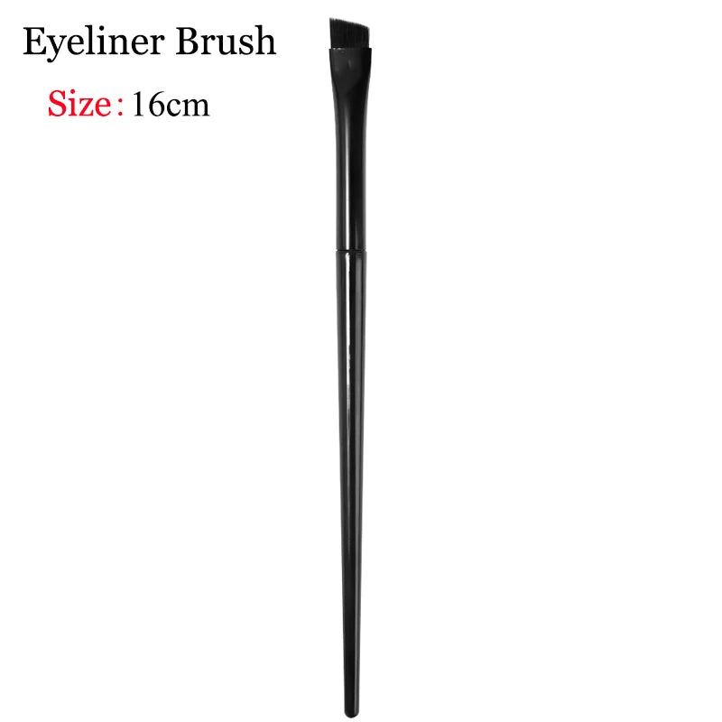 Professional Eyebrow Eyeliner Brushes Soft Angled Blade Thin Flat Contouring Brow Eye Liner Makeup Brush Women Eyes Makeup Tools - Hiccupzz