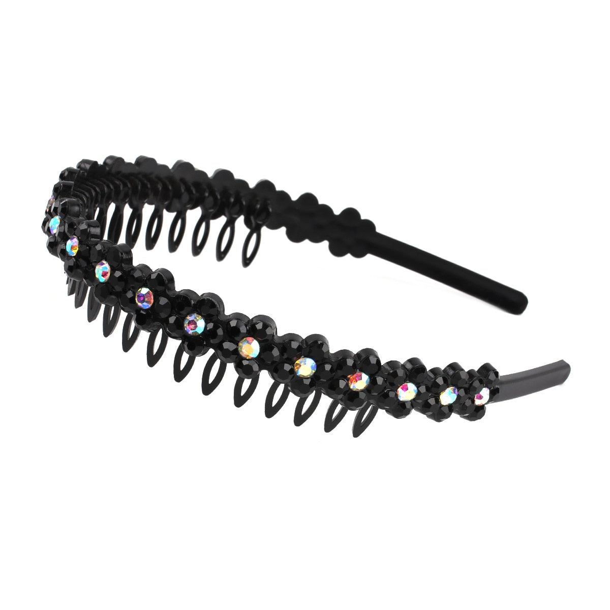 Fashion Pearl Non-Slip Rhinestone Hairbands - Hiccupzz