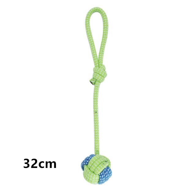 Pet Dog Toys for Large Small Dogs Toy Interactive Cotton Rope Mini Dog Toys Ball for Dogs Accessories Toothbrush Chew Puppy Toy - Hiccupzz