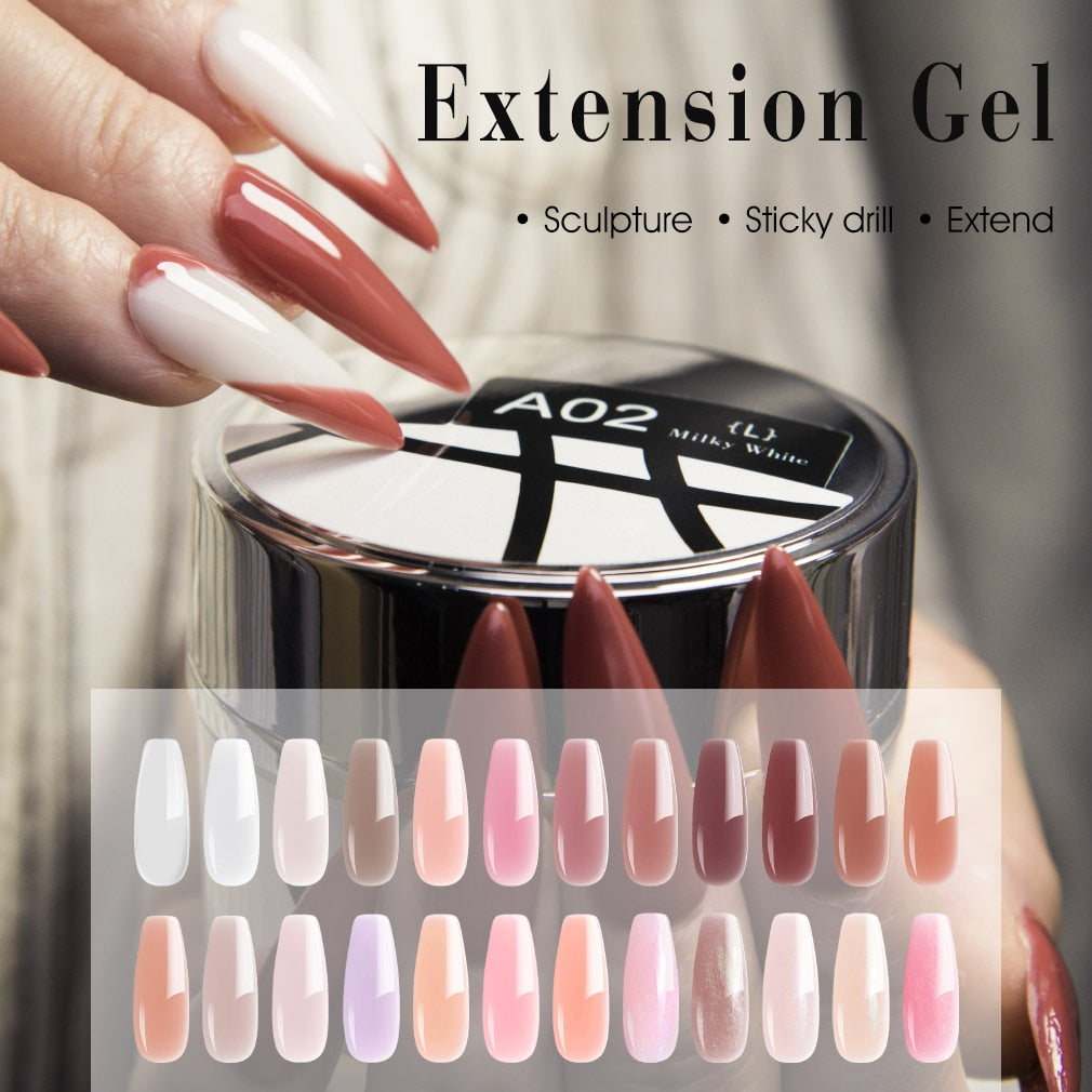 Fiber Gel 28g to Fix the broken Nails - Hiccupzz