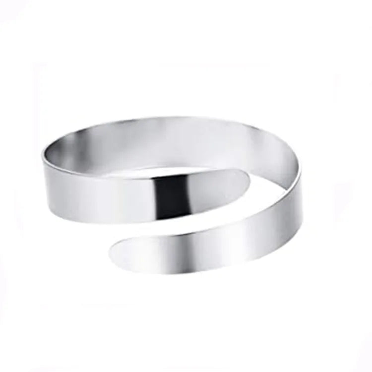 Simple Boho Coil Upper Arm Band Cuff Armlets for Women Girls, Adjustable Arm Bangle - Hiccupzz