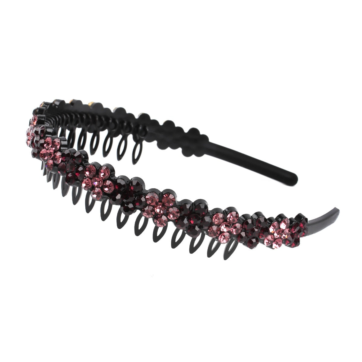 Fashion Pearl Non-Slip Rhinestone Hairbands - Hiccupzz