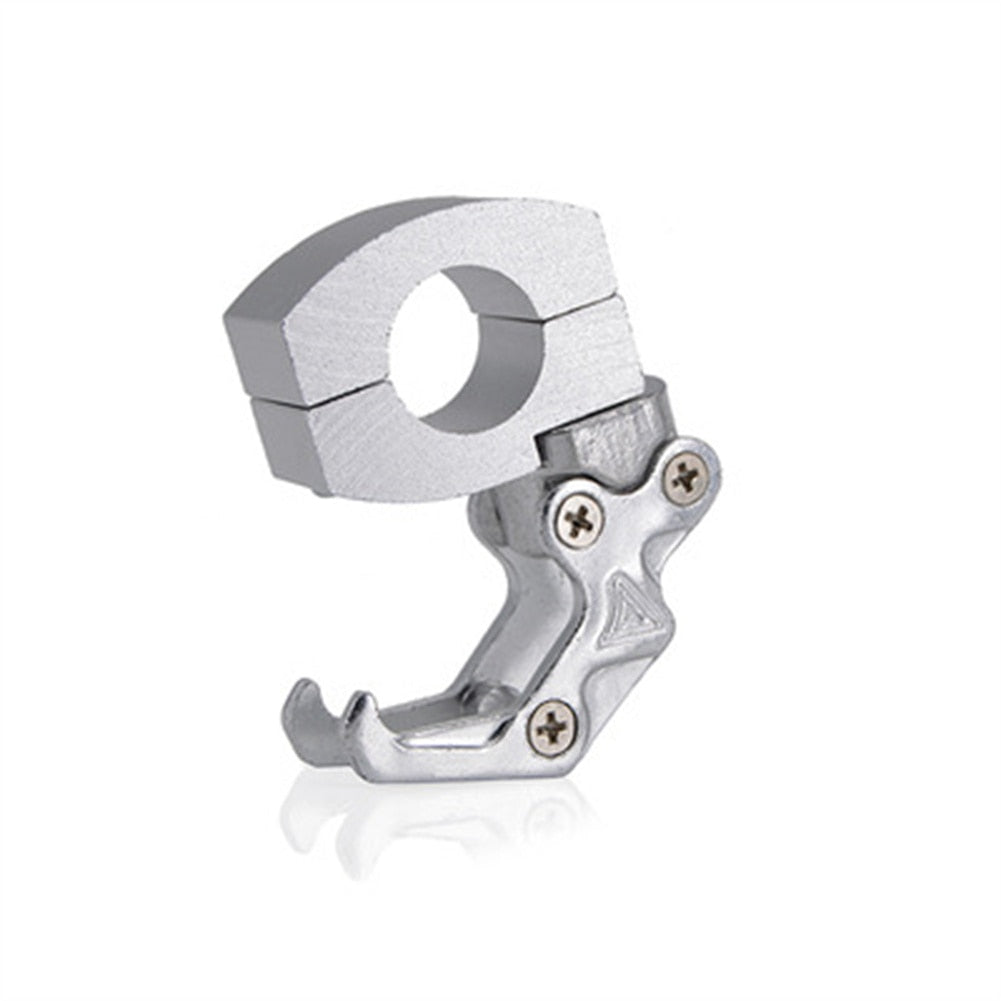 Motorcycle Handlebar Storage Hook Scooter Luggage Bag Hanger Helmet Claw Hook Storage Bag Holder Aluminum Alloy Easy to Install - Hiccupzz