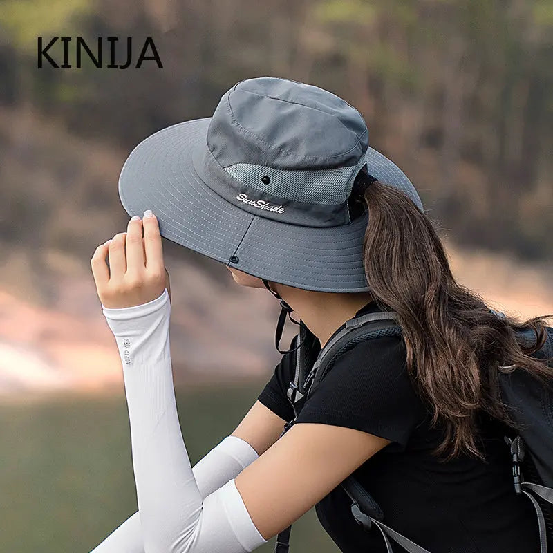 Women Ponytail Waterproof Sun - Hiccupzz