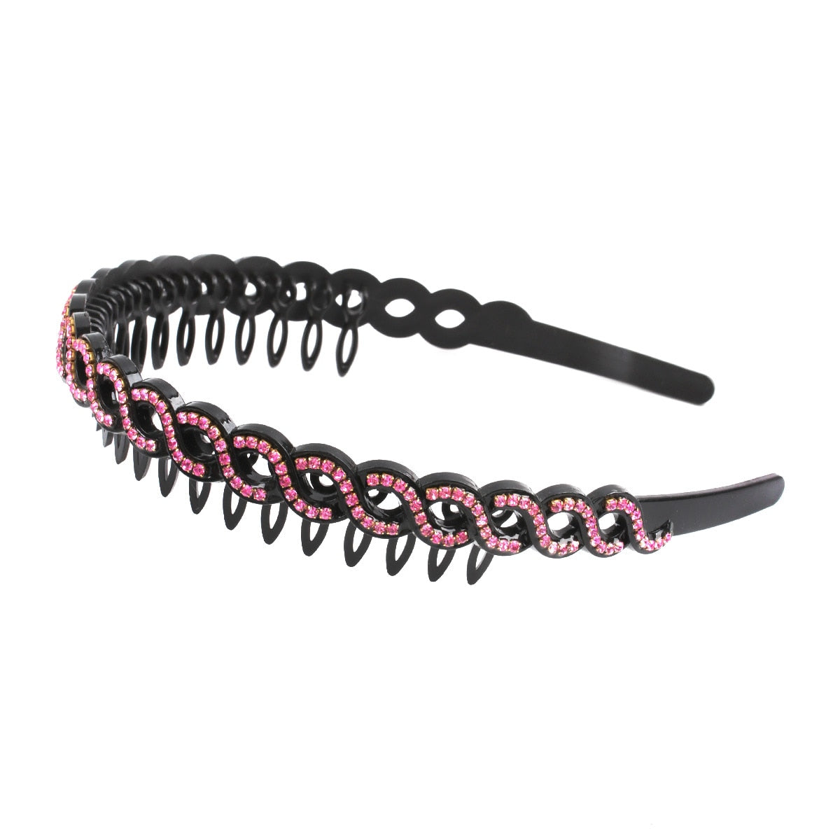 Fashion Pearl Non-Slip Rhinestone Hairbands - Hiccupzz
