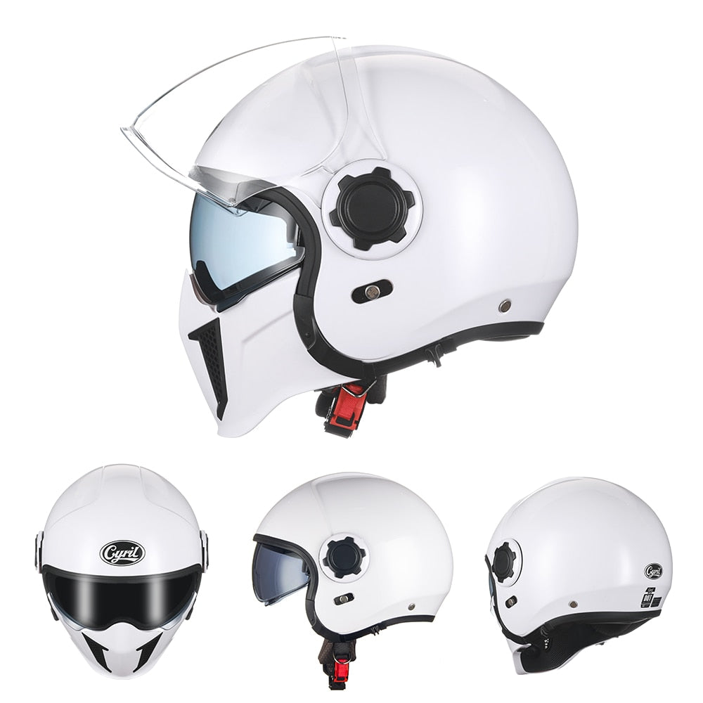 Modular Motorcycle Full Face Helmet DOT ECE Approved - Hiccupzz