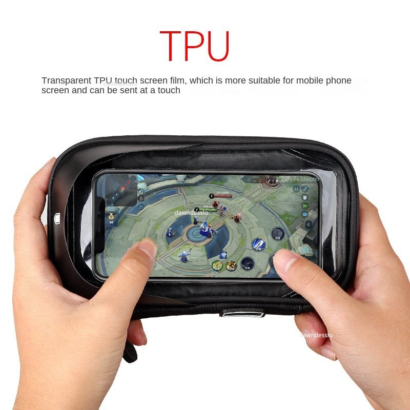 6.4 inch Waterproof Bicycle & Motorcycle Phone Holder - Hiccupzz