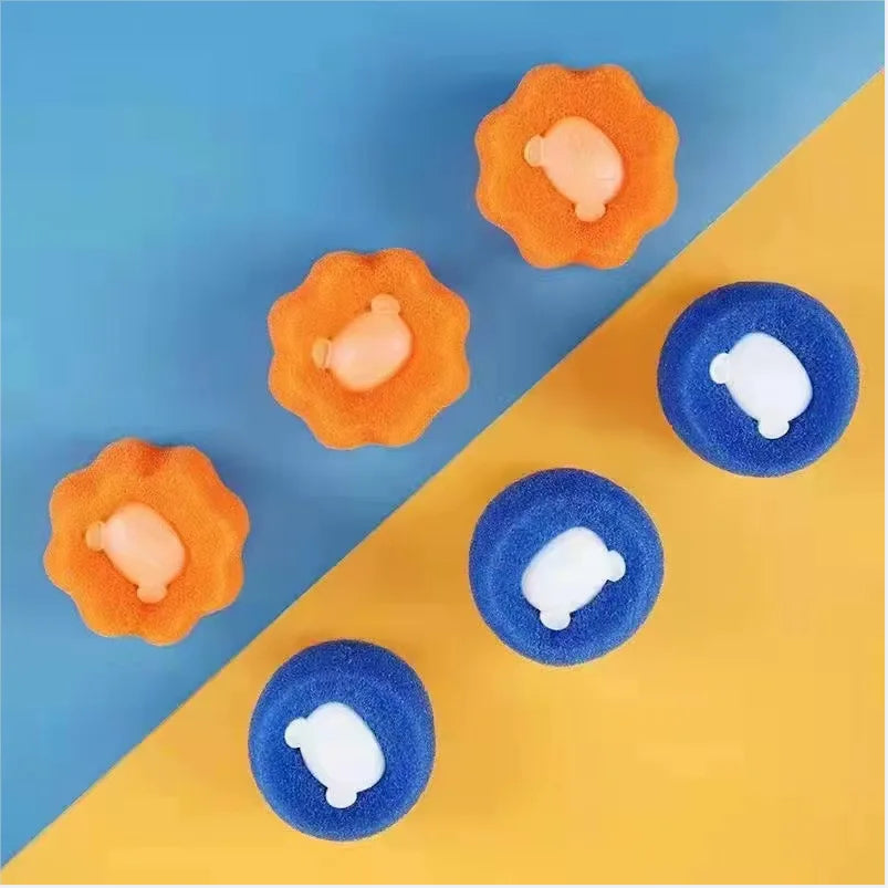 Reusable Pet Hair Remover Ball – Wool Sticker & Lint Catcher for Laundry, Cat Hair Remover, Washing Machine Filter Cleaning Tool - Hiccupzz