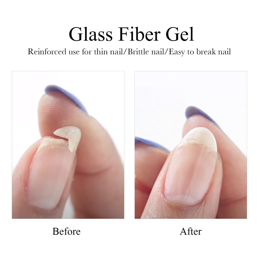 Fiber Gel 28g to Fix the broken Nails - Hiccupzz