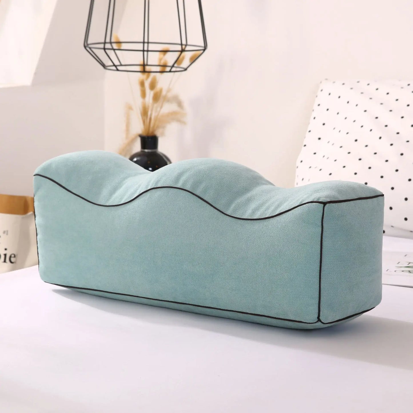 Memory Foam Leg Foot Raiser Pillow Support Cushion Home Massage Support Body Pillows Sleeping for Pregnant Orthopedic Sciatica - Hiccupzz