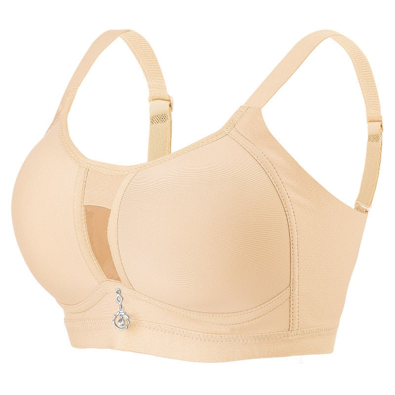 FallSweet Seamless Bras for Woman Wireless Underwear Push Up Bra Intimates Bralette Brassier No Wire Plus Size Bras C D Cup - Hiccupzz