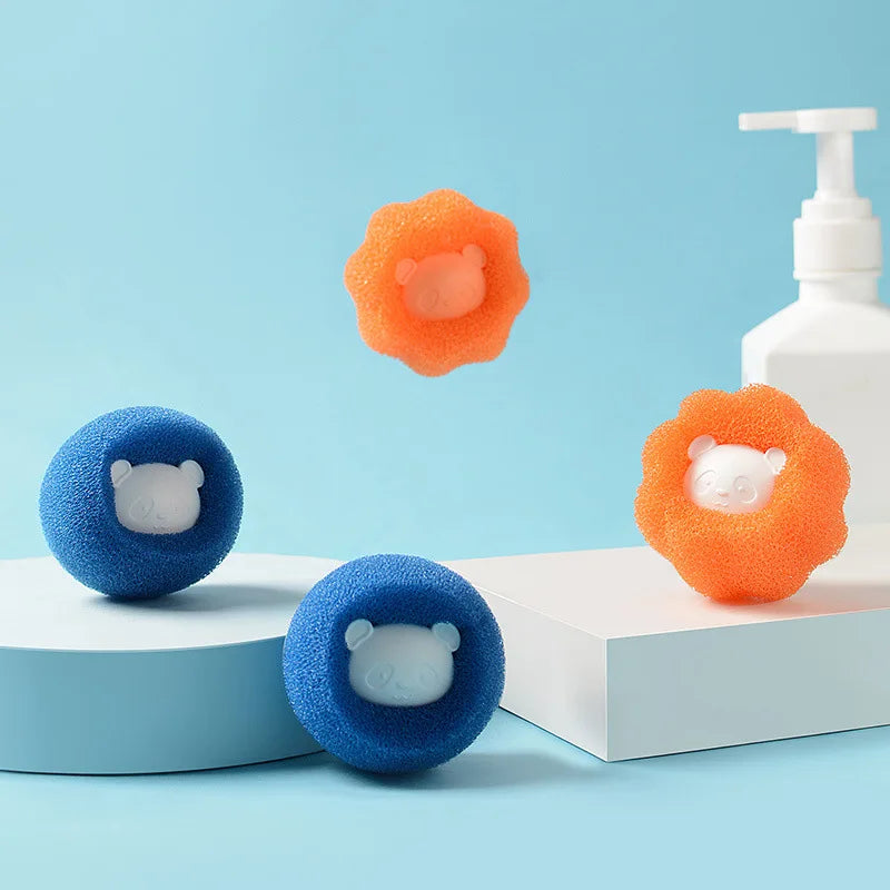 Reusable Pet Hair Remover Ball – Wool Sticker & Lint Catcher for Laundry, Cat Hair Remover, Washing Machine Filter Cleaning Tool - Hiccupzz