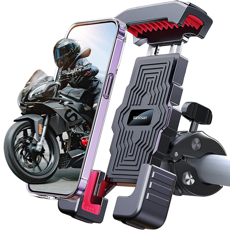 360° View Universal Bike Phone Holder (4.7 to 7 Inch mobile) - Hiccupzz