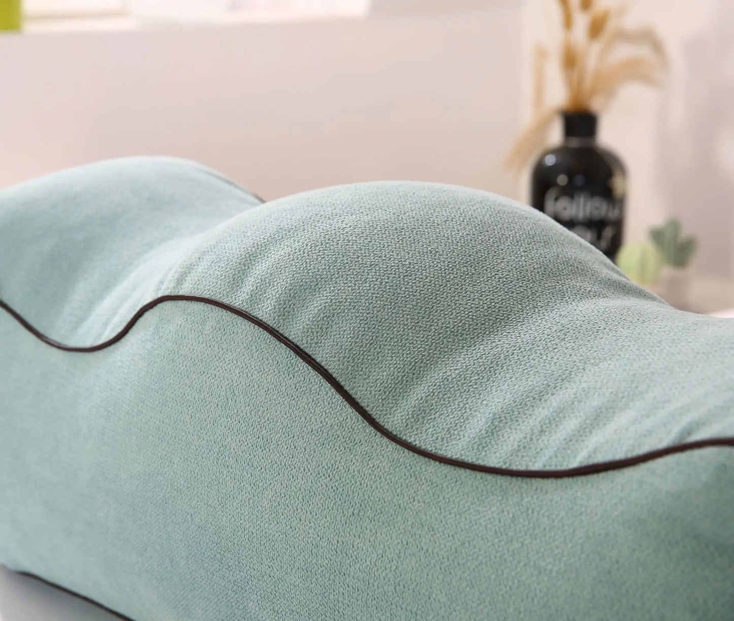 Memory Foam Leg Foot Raiser Pillow Support Cushion Home Massage Support Body Pillows Sleeping for Pregnant Orthopedic Sciatica - Hiccupzz