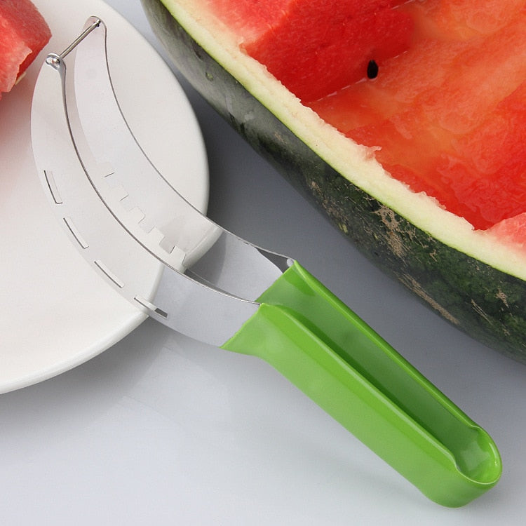 Stainless Steel  Watermelon Slicer Cutter - Hiccupzz