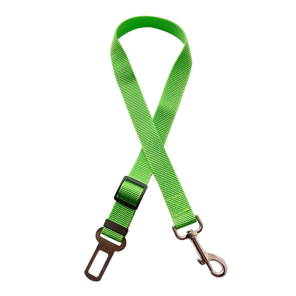 Two-in-one Nylon Adjustable Dogs Harness Collar Pet dog Accessories Pet Car Seat Belt Lead Leash Backseat Safety Belt - Hiccupzz