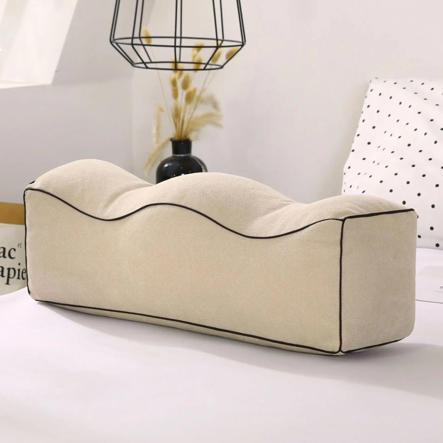 Memory Foam Leg Foot Raiser Pillow Support Cushion Home Massage Support Body Pillows Sleeping for Pregnant Orthopedic Sciatica - Hiccupzz