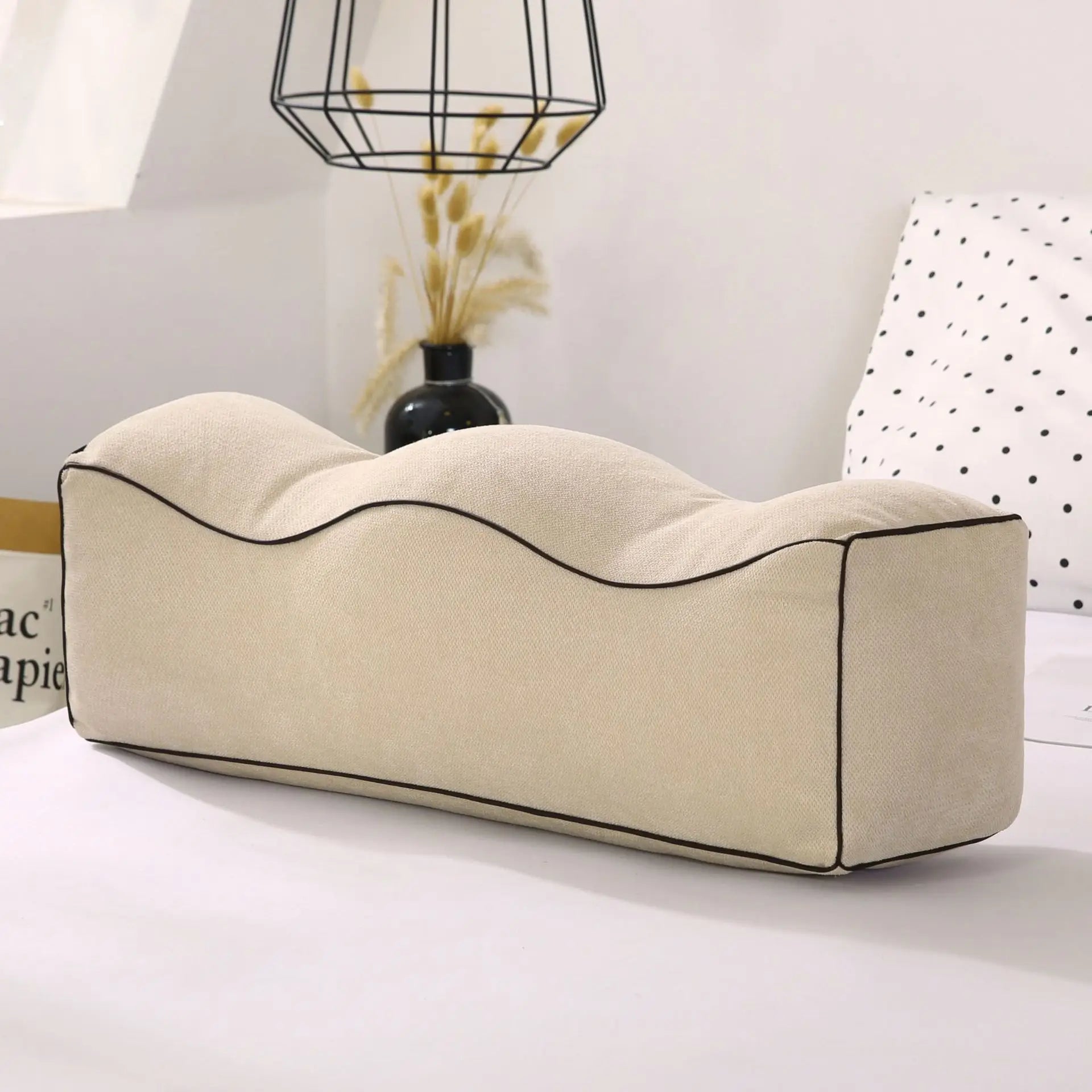 Memory Foam Leg Foot Raiser Pillow Support Cushion Home Massage Support Body Pillows Sleeping for Pregnant Orthopedic Sciatica - Hiccupzz