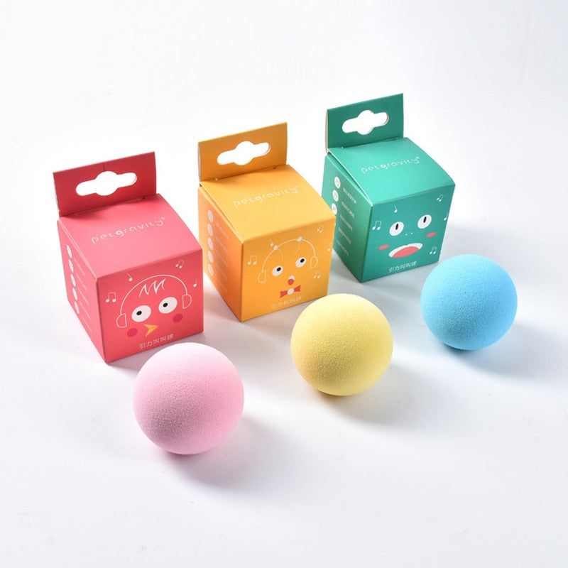 Smart Cat Toys Interactive Ball Plush Electric Catnip Training Toy Kitten - Hiccupzz