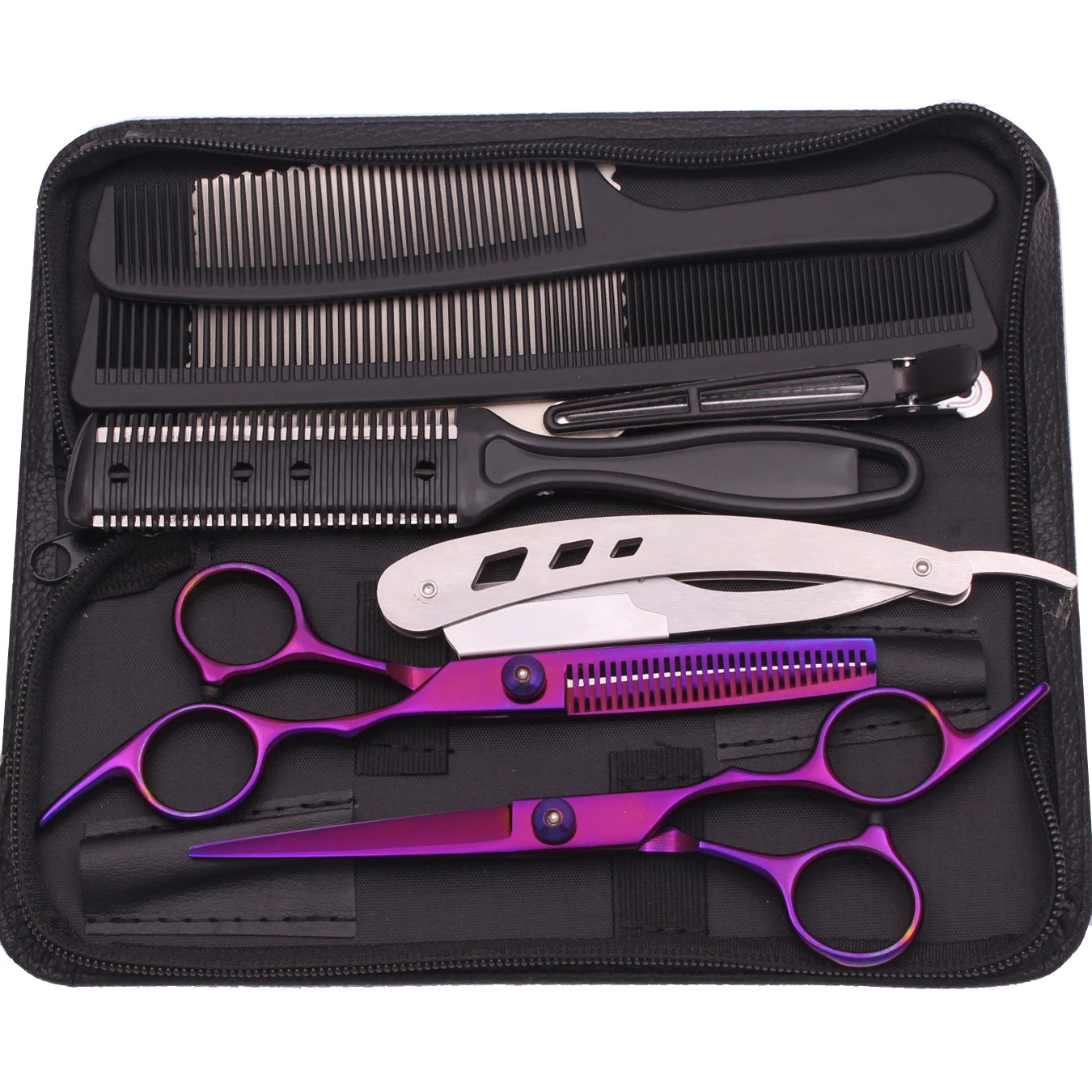 6.0'' Professional Hair Scissors Set – Japanese Steel Cutting Shears for Salon & Home - Hiccupzz
