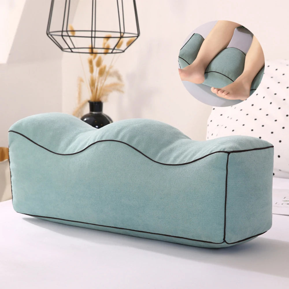 Memory Foam Leg Foot Raiser Pillow Support Cushion Home Massage Support Body Pillows Sleeping for Pregnant Orthopedic Sciatica - Hiccupzz