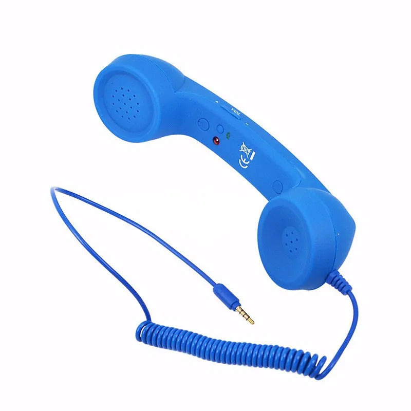 3.5mm Retro Phone Handset for iPhone/iPad/Samsung/PC – Portable Classic Telephone Receiver - Hiccupzz