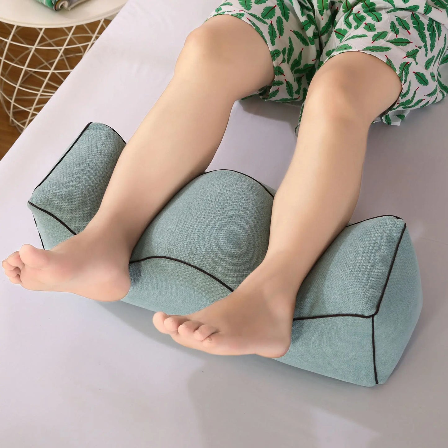 Memory Foam Leg Foot Raiser Pillow Support Cushion Home Massage Support Body Pillows Sleeping for Pregnant Orthopedic Sciatica - Hiccupzz