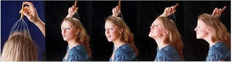 Octopus Head Massager - Stainless Steel Scalp Scratcher and Brain Massage Claw for Relaxation and Itch Relief