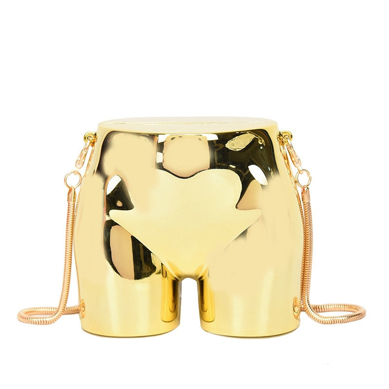 Fun Hip Shape Box Chain Purses and Handbags for Women - Hiccupzz