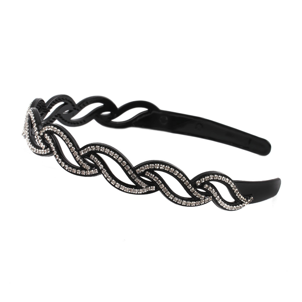 Fashion Pearl Non-Slip Rhinestone Hairbands - Hiccupzz