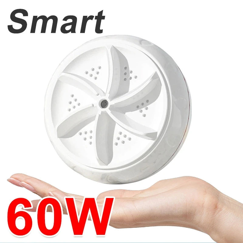 6L 11L Portable Washing Machine Folding Large Capacity Clothes Spin Dryer Bucket Travel Underwear Socks Ultrasonic Mini Washer - Hiccupzz