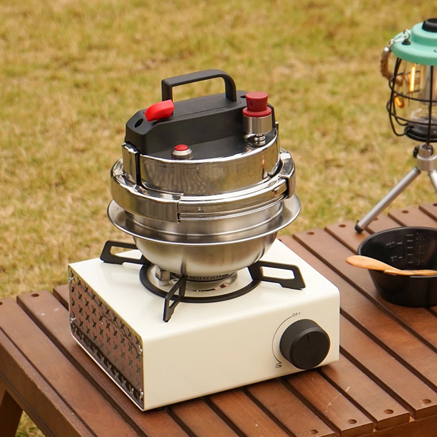 Multifunctional Small Pressure Cooker Nonstick Kitchen Cooking Pot Rice Cooker 304 Stainless Steel 5-minute Quick Cooking Pot - Hiccupzz