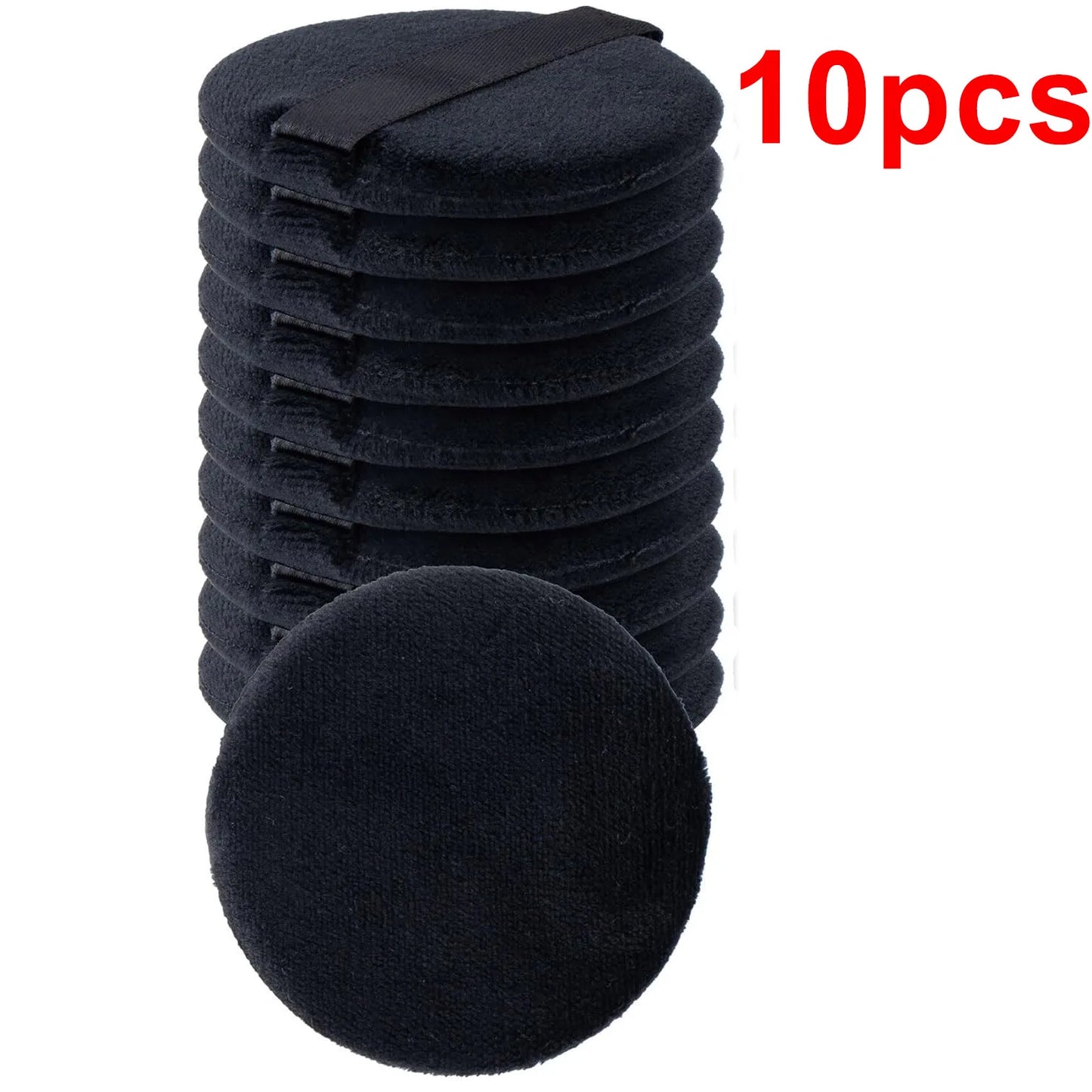 Wholesale Black Velet Powder Puffs with Box Makeup Sponges Wet Dry Use Setting Powder Pad Blush BB Cream Foundation Makeup Puff - Hiccupzz