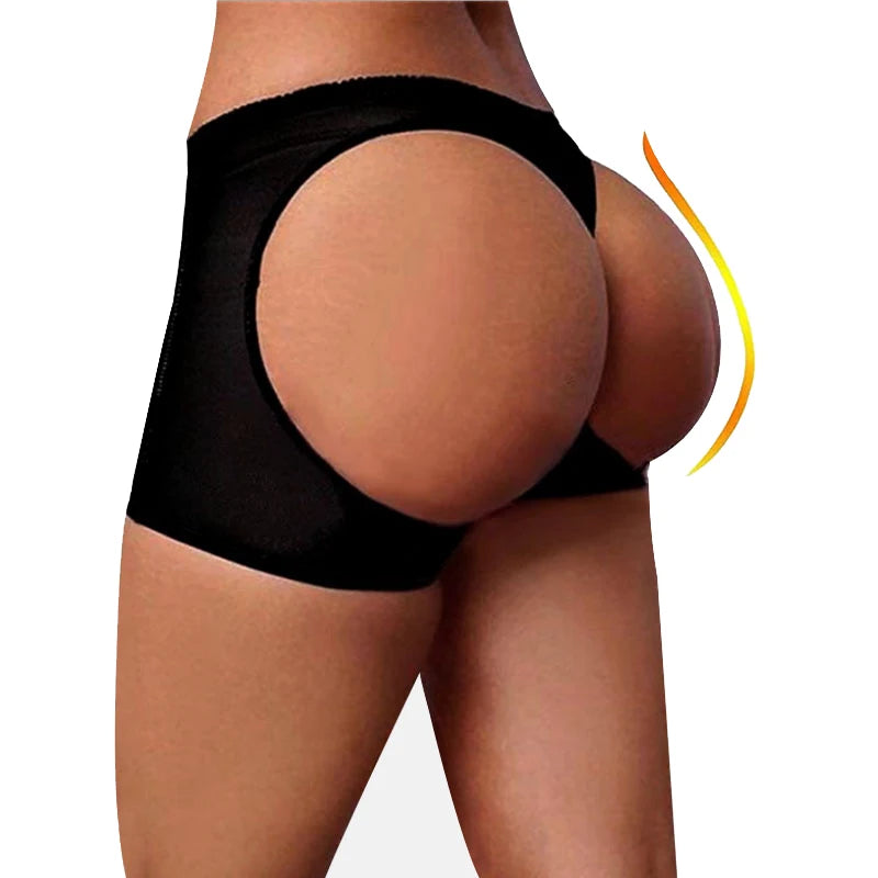 Butt Lifter Shaper Panties Shorts Butt Lift Underwear Briefs Women Body Shaper Sexy Ass Push Up Panty Buttock Open Hip Booty - Hiccupzz
