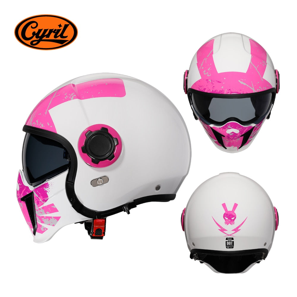 Modular Motorcycle Full Face Helmet DOT ECE Approved - Hiccupzz