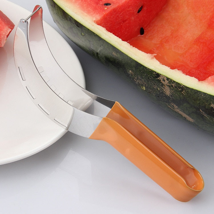 Stainless Steel  Watermelon Slicer Cutter - Hiccupzz