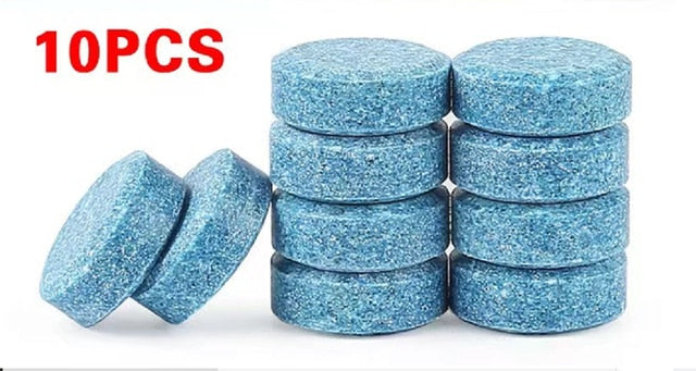 5/10/20/40/100Pcs Solid Cleaner Car Windscreen Wiper Effervescent Tablets Glass Toilet Cleaning Car Accessories - Hiccupzz