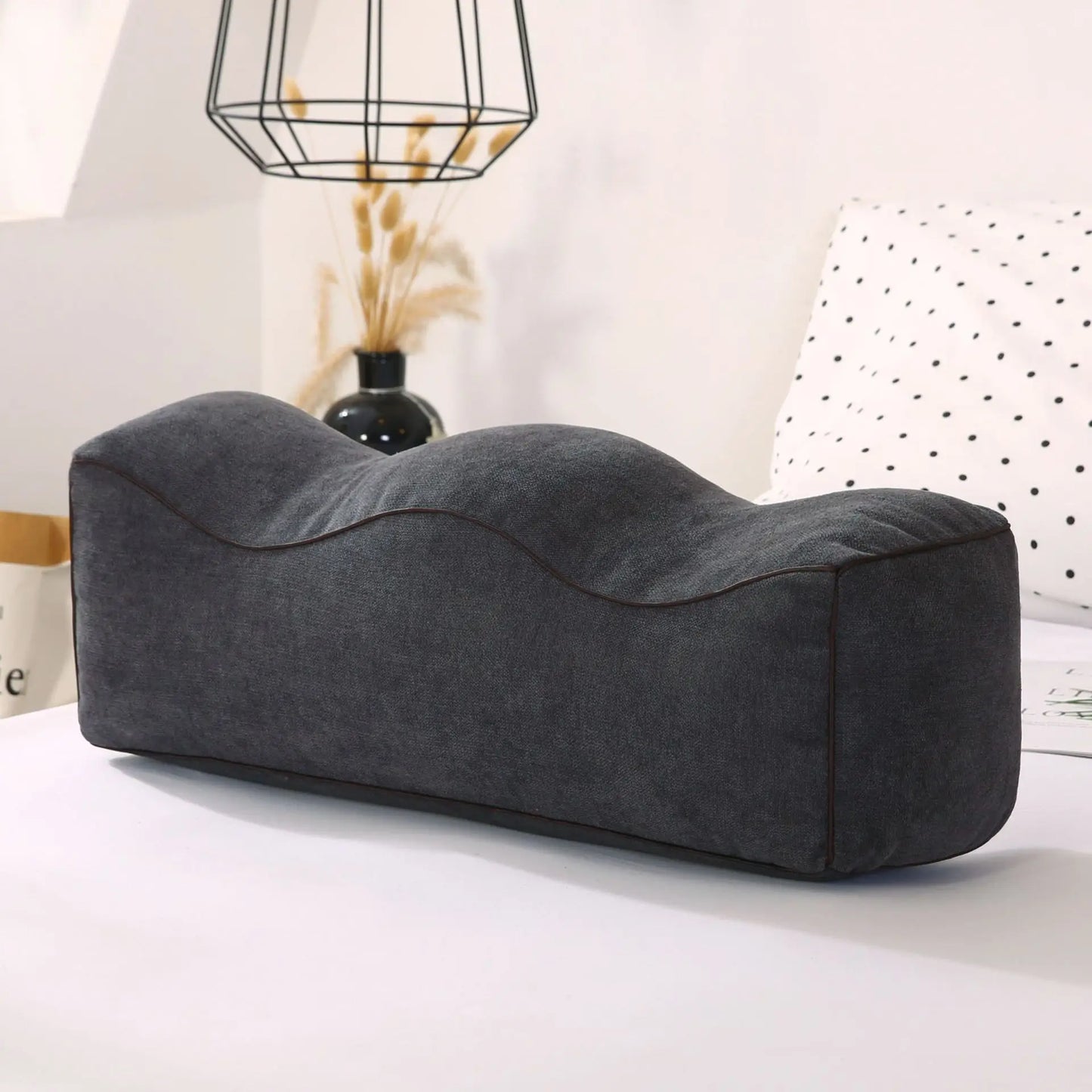 Memory Foam Leg Foot Raiser Pillow Support Cushion Home Massage Support Body Pillows Sleeping for Pregnant Orthopedic Sciatica - Hiccupzz