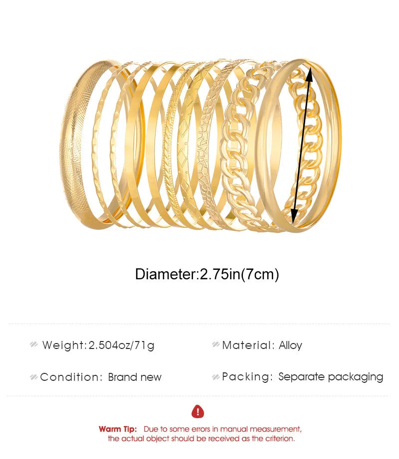 Fashion Stainless Steel Bracelets for Women Twist Texture Bangles Gold Silver Color Jewelry - Hiccupzz