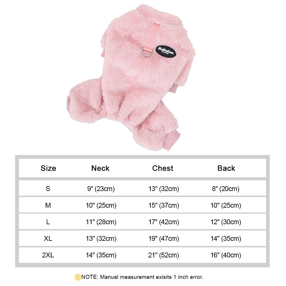 Soft Coral Fleece Pet Clothes Warm Dog Vest Coat Cute Puppy Sweater Cat Apparel For Chihuahua Yorkie Terrier Shih Tzu Pet Outfit - Hiccupzz